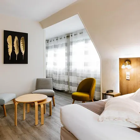 Logis Le Relais De La Poste Restaurant Le Fil Du Temps ホテル 3*